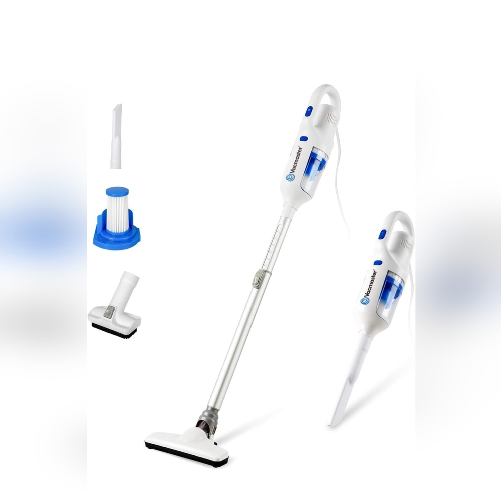 Corded Stick Vacuum Cleaner 2 in 1 Ultra-Lightweight 14Kpa Power Suction Handle